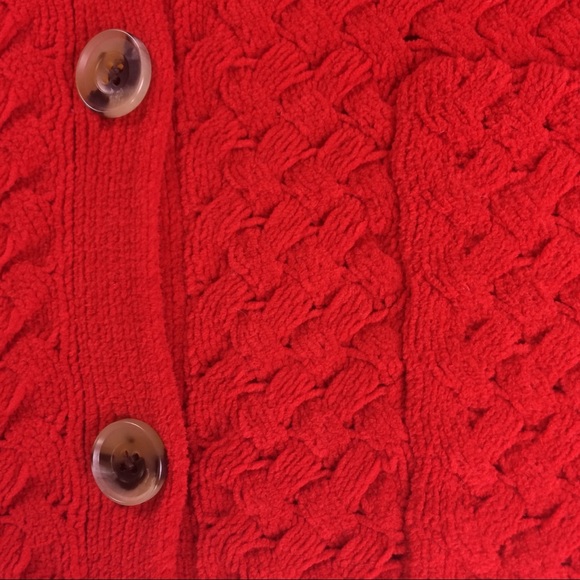 J. Jill Chenille Basket Weave Cardigan - Picture 8 of 8